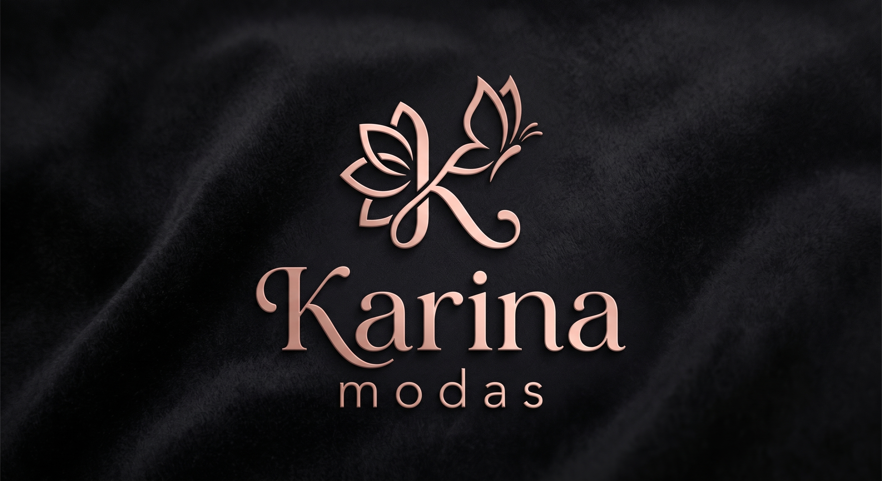 Identidade visual da loja Karina Modas