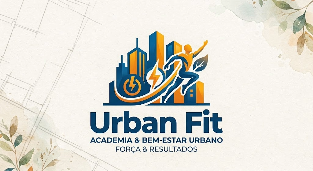 Identidade visual da academia Urban Fit